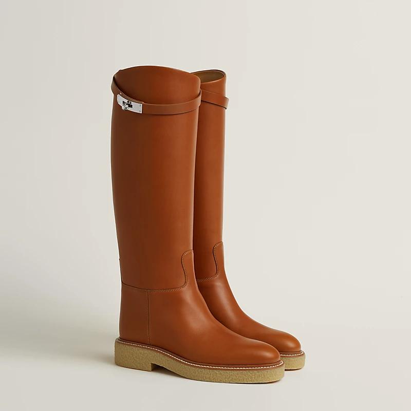 Giày Hermes Honey Boot Nữ Nâu